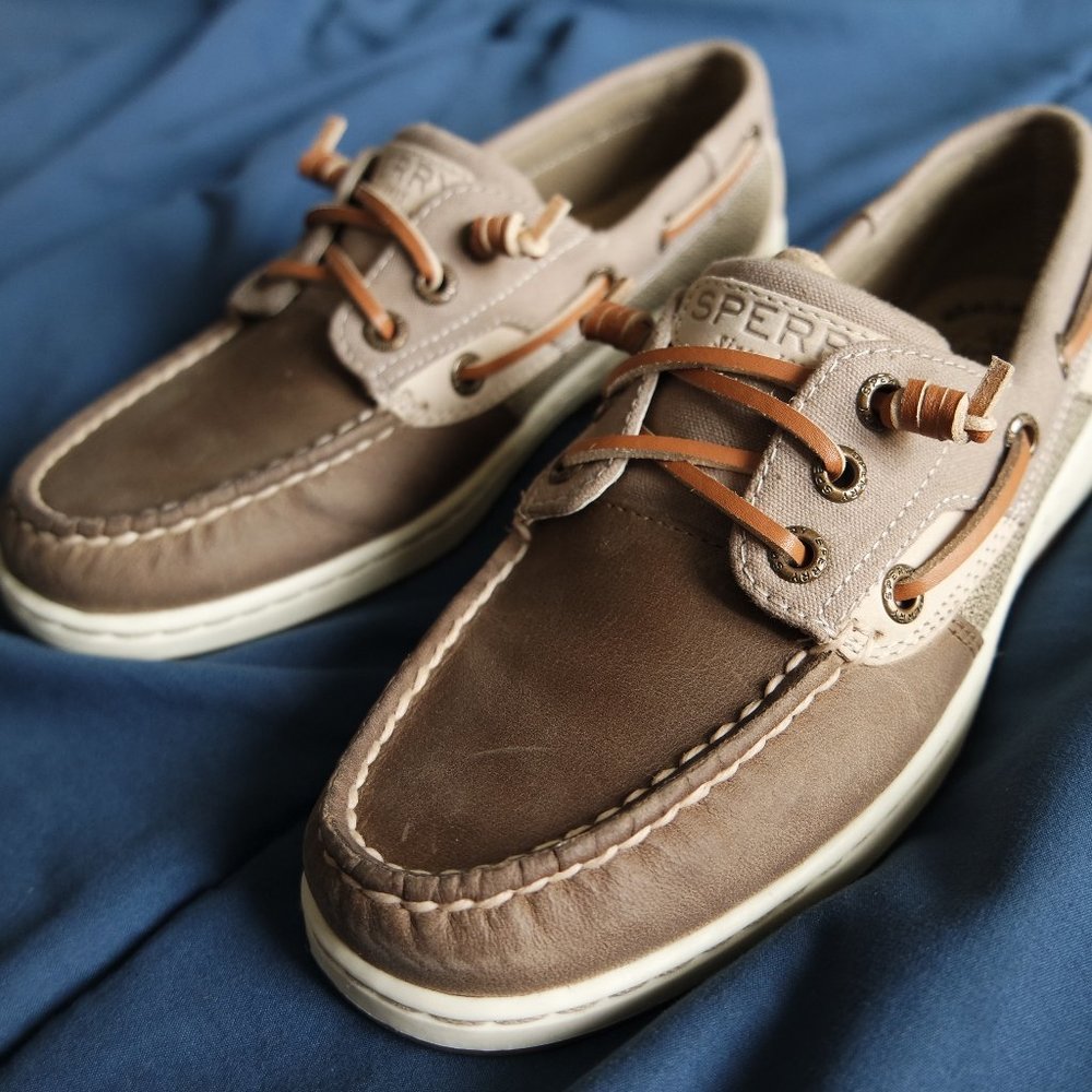 Sperry Top-Sider Shoes (cream/brown)